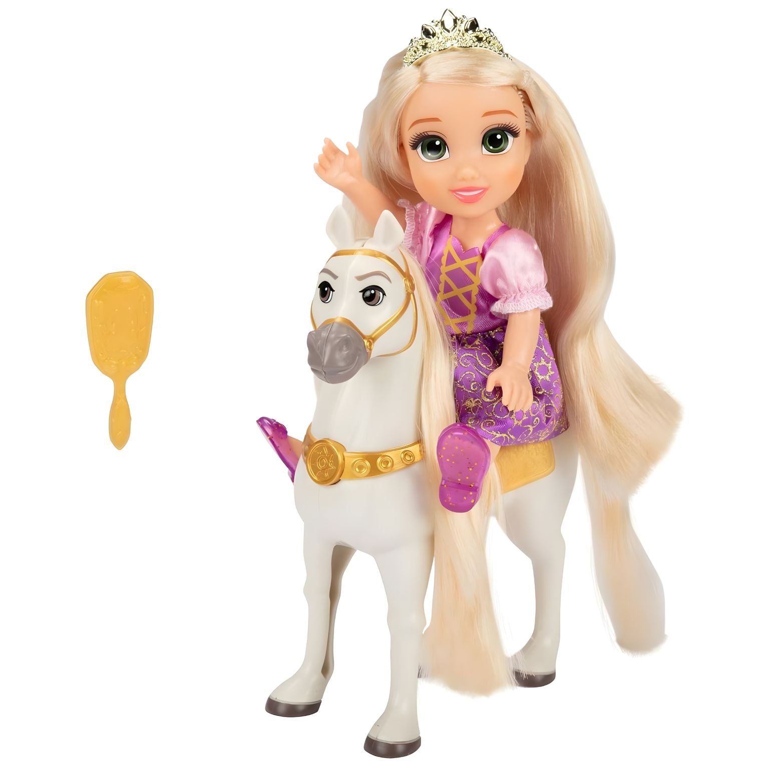 Conjunto Princesa Disney Rapunzel e Maximus