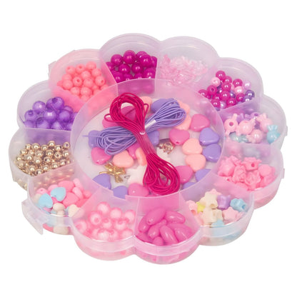 Princess Lillifee Pearl Set with colorful beads, hearts, flowers, stars, and creative children's bracelets