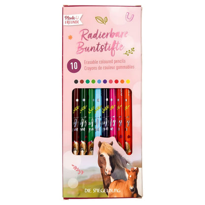 Spiegelburg Horses colored pencil set with equestrian theme and varied colors
