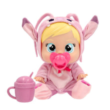 Boneca Cry Babies Loving Care Angel Disney com biberão e chupeta