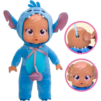 Cry Babies Newborn Stitch doll inspired by the Disney universe
