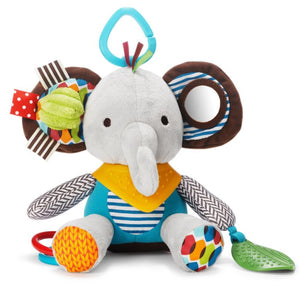 Brinquedo para bebé peluche de actividades Elefante