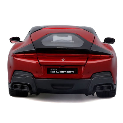 Ferrari 12 Cilindri Bburago red and black miniature toy car