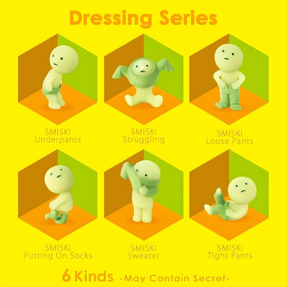 Surprise Smiski Dressing Figure blind box