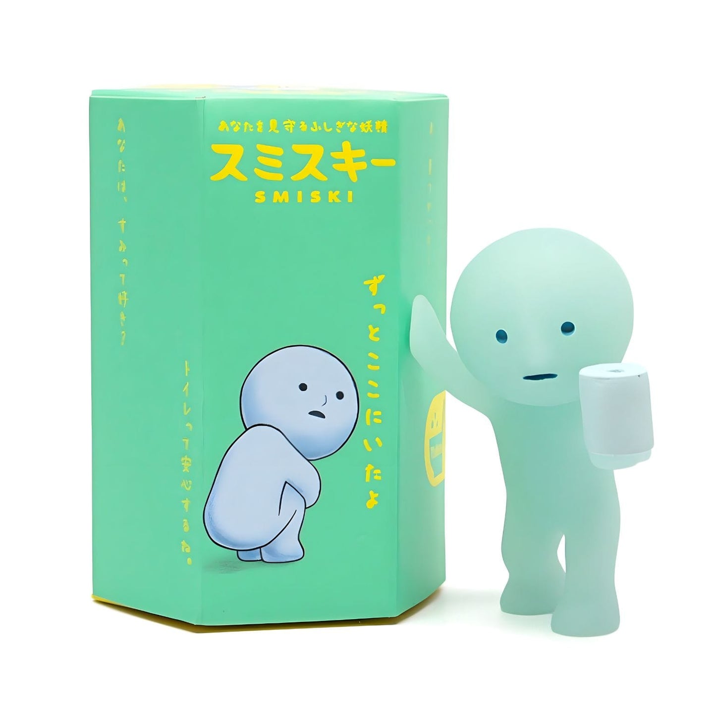 Figura Smiski Casa de banho – personagens colecionáveis de poses surpresa