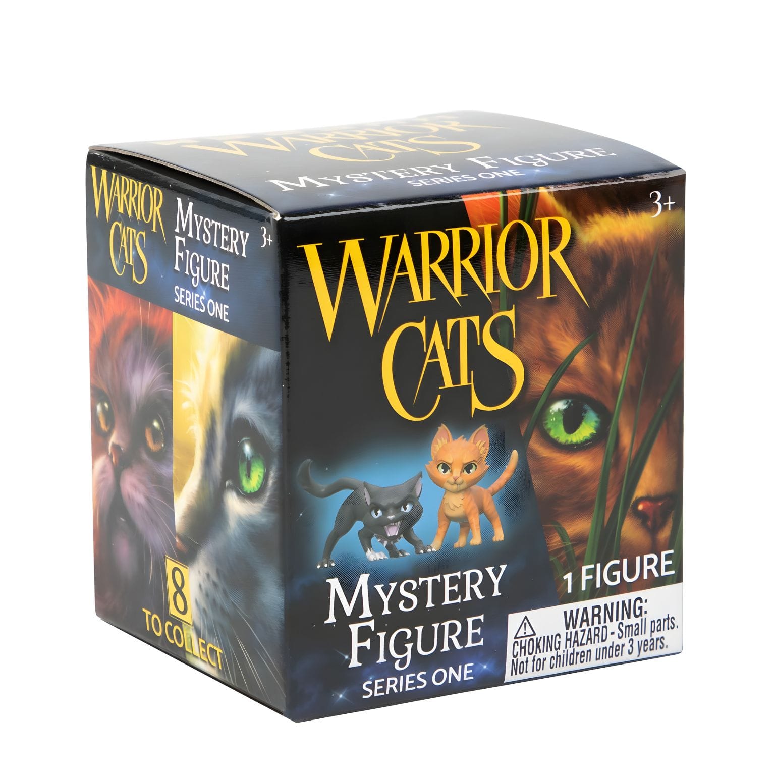Figura Surpresa Warrior Cats Série 1 em blind box