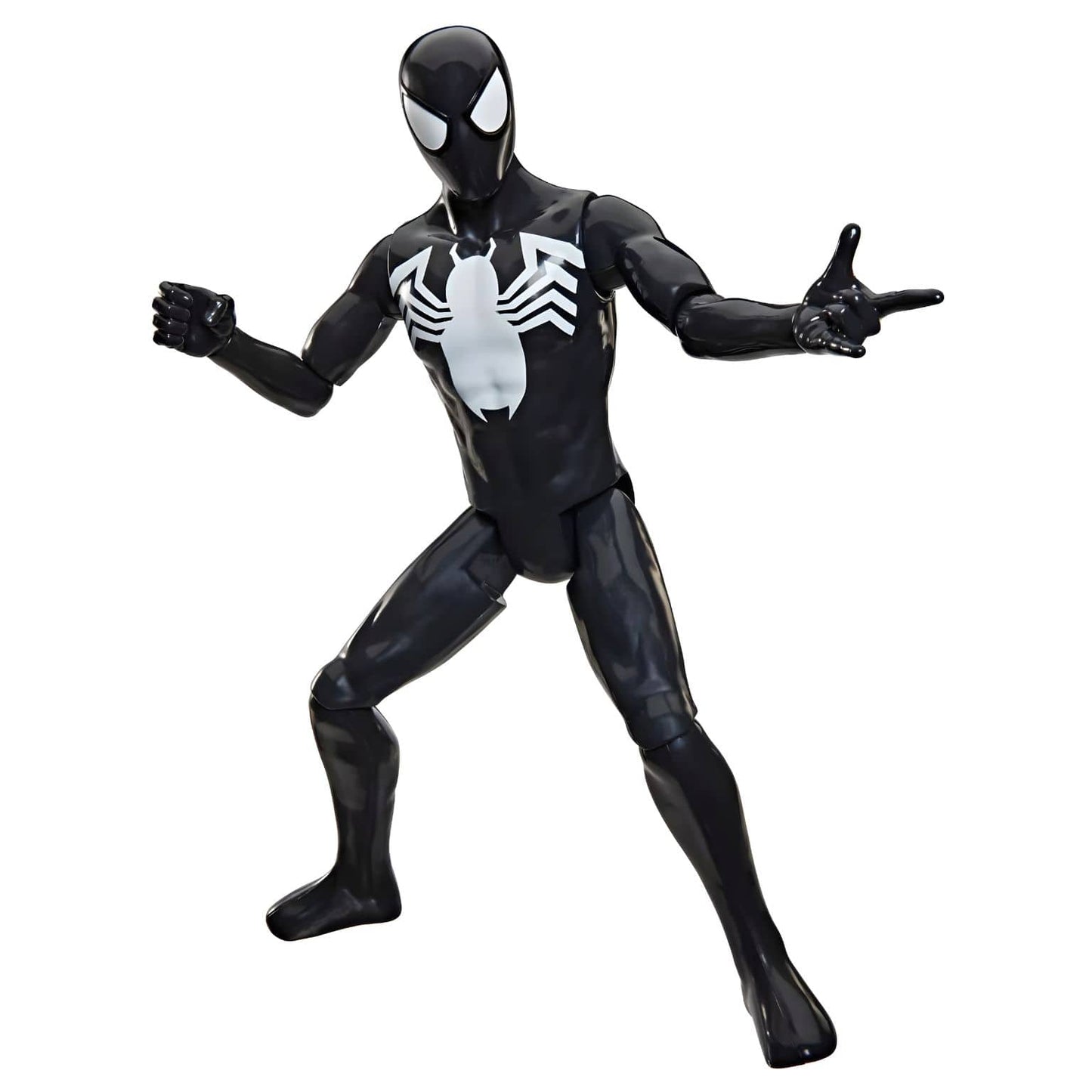 Figura Homem Aranha com fato preto para brincar