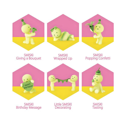 Smiski Birthday Series blind box for collection and gift