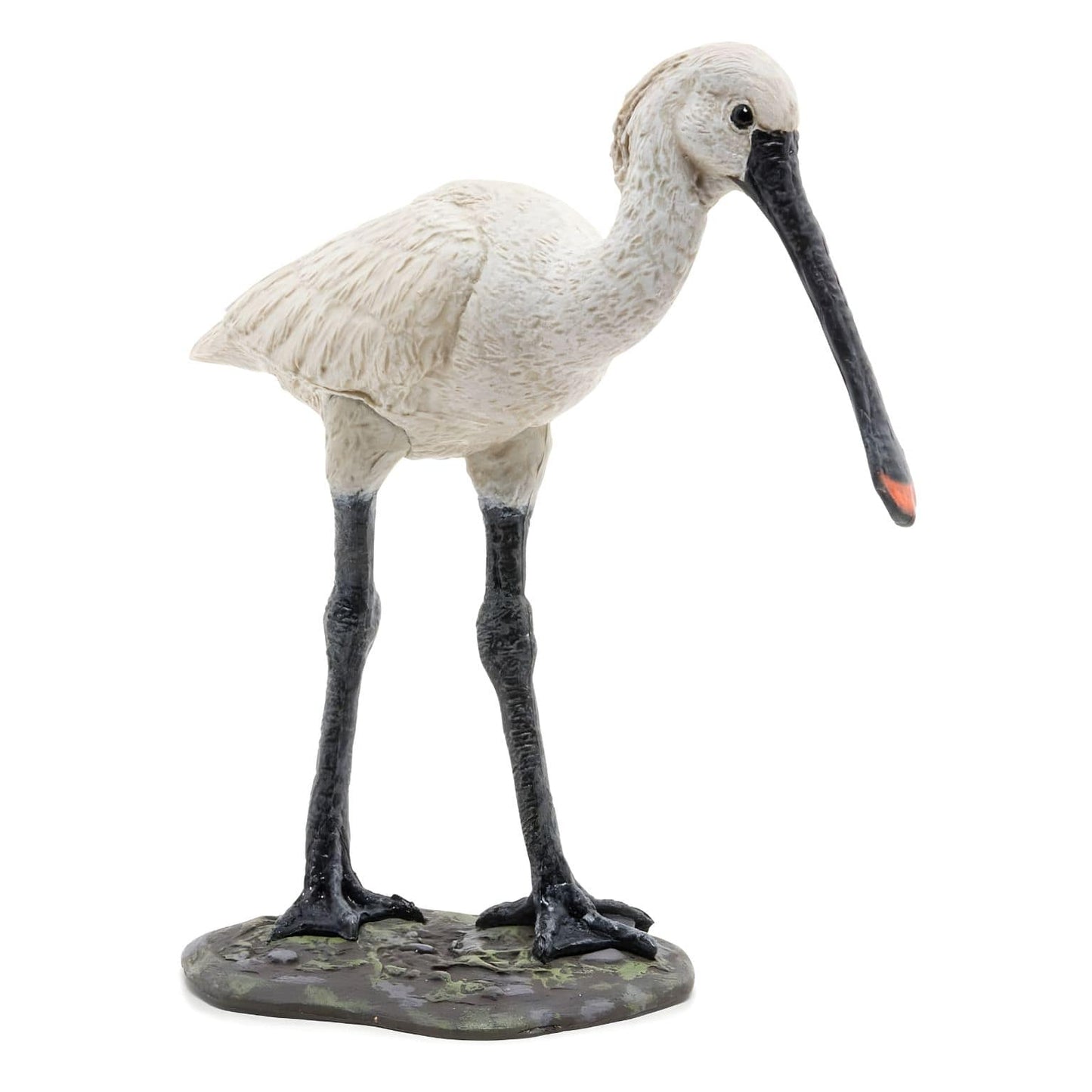 Figura de borracha espátula-comum em detalhe