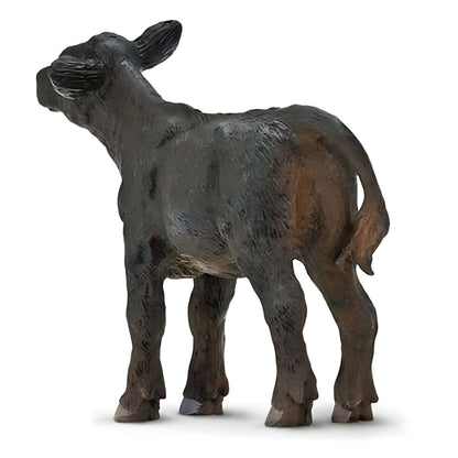 Angus Calf rubber figure in detail