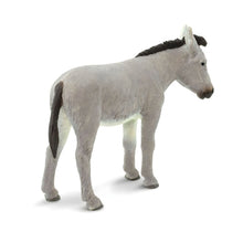 Burro de brinquedo em figura de borracha