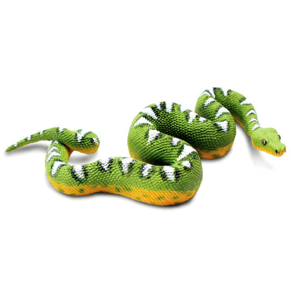Parrot Snake rubber figure in detail