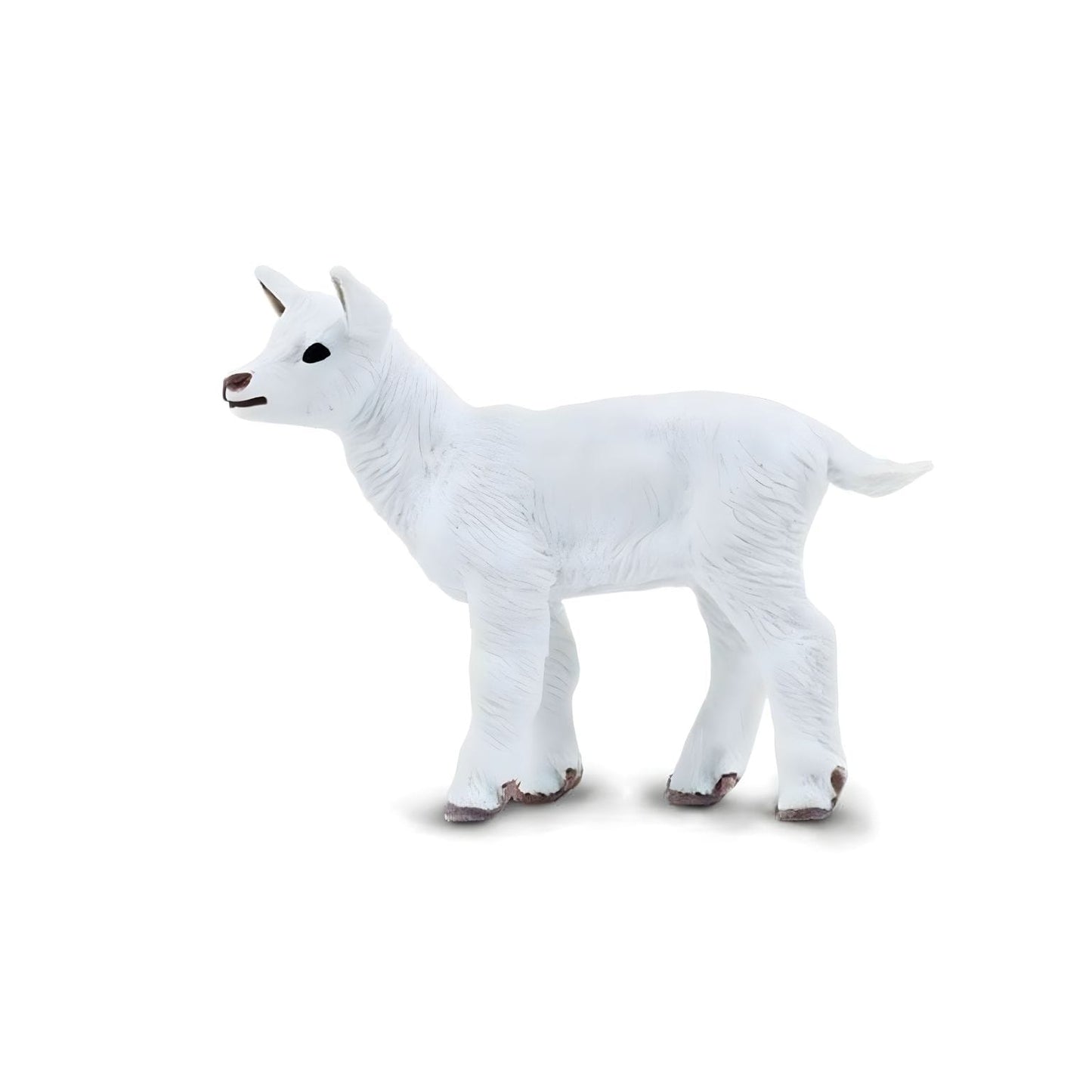 Figura de borracha Cria de bode em detalhe