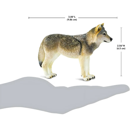 Grey Wolf play figure