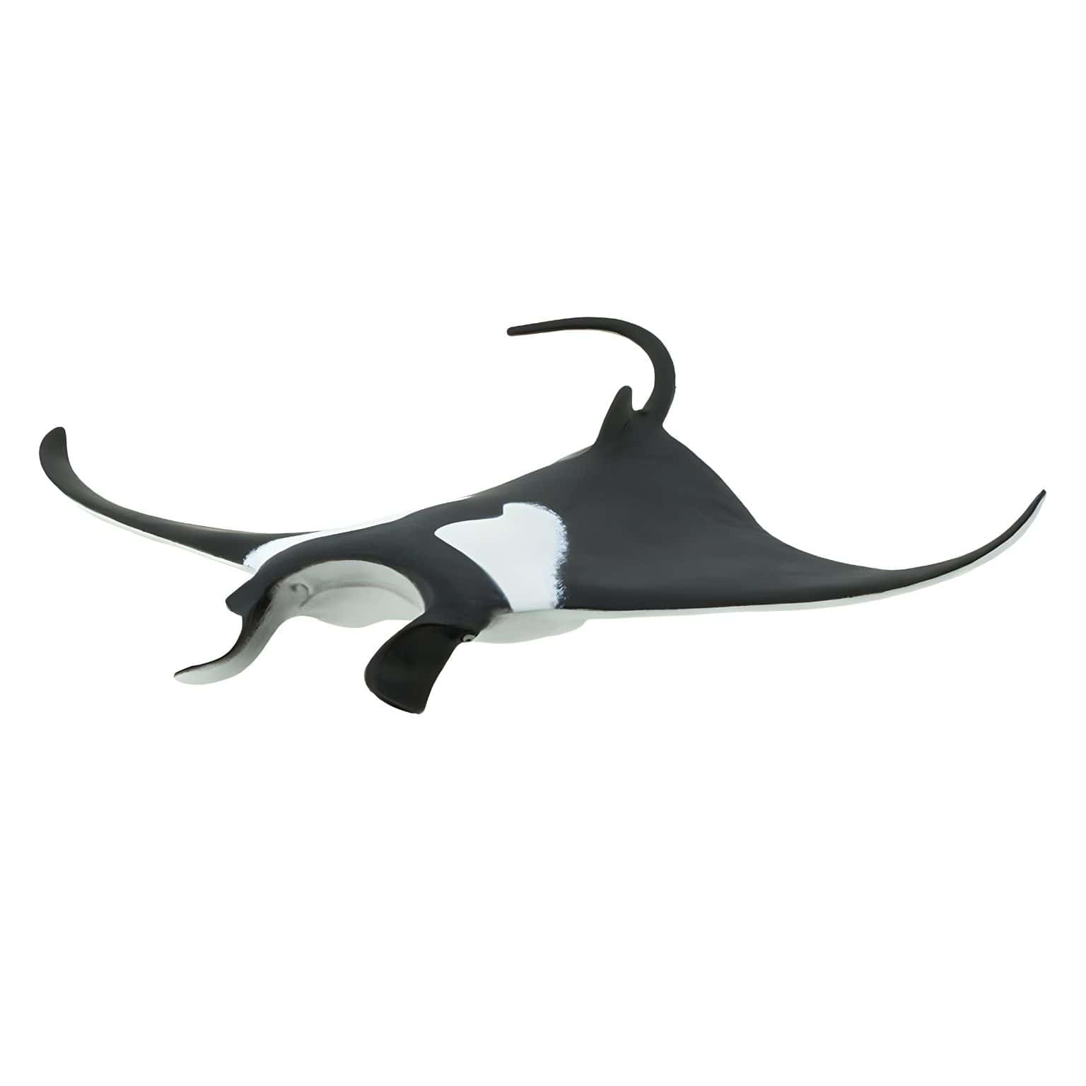 Manta Ray de brinquedo em figura de borracha