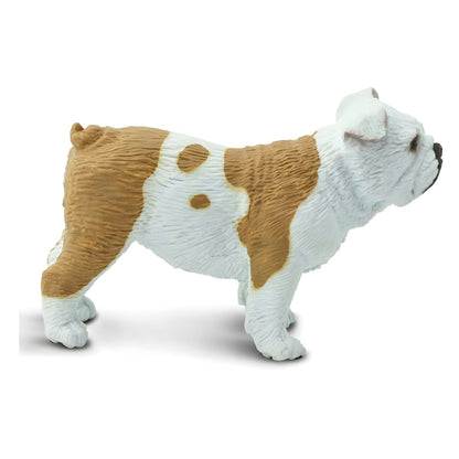 Bulldog rubber figure with additional view