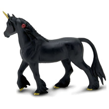 Unicórnio do crepúsculo de brinquedo em figura de borracha