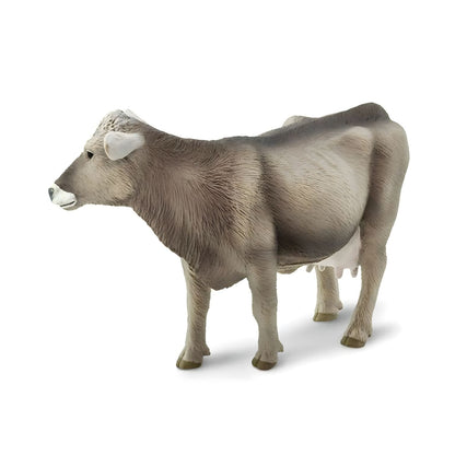 Swiss Brown Cow play figure