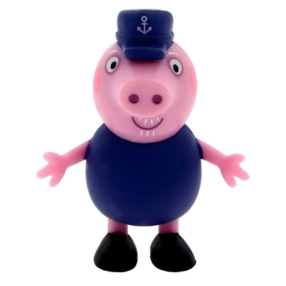 Comansi Grandfather rubber figure with blue sailor cap and blue outfit