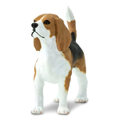 Beagle rubber figure with additional view