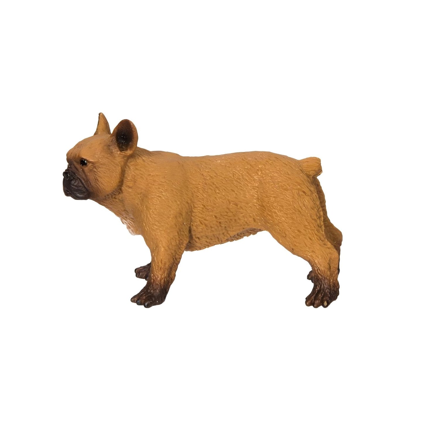 Figura de borracha Buldogue Francês com vista adicional