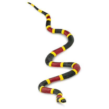 Coral Snake rubber figure with additional view