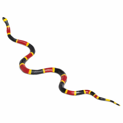 Coral Snake rubber figure detail