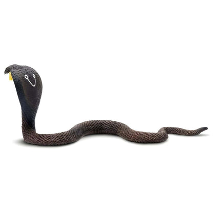 Naja Cobra rubber figure in detail