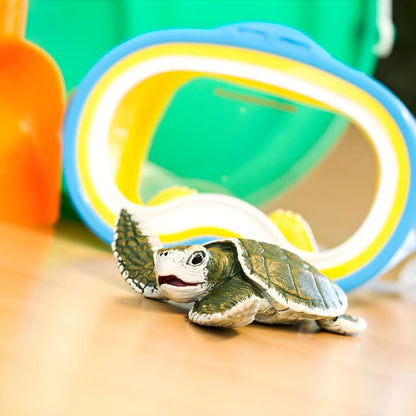 Loggerhead Sea Turtle hatchling toy animal