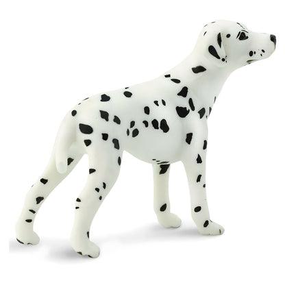 Detailed Dalmatian rubber figure