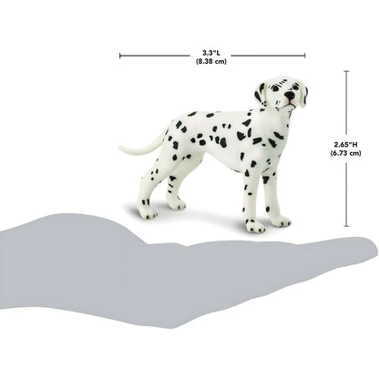 Additional view of Dalmatian rubber figure