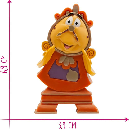 Detail of the Disney Horloge rubber figure for fantasy play