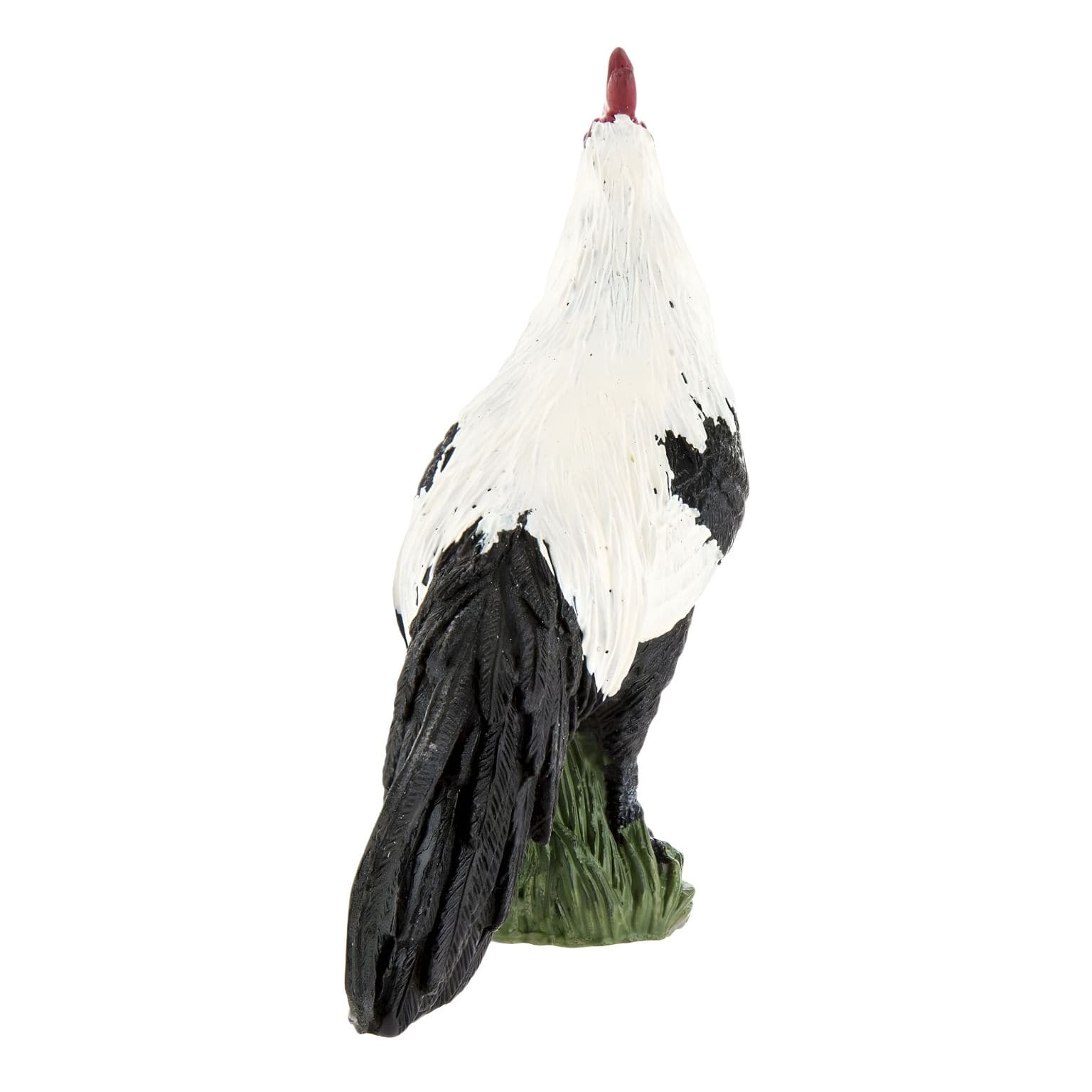 Figura de borracha galo para brincadeiras de quinta e animais domésticos