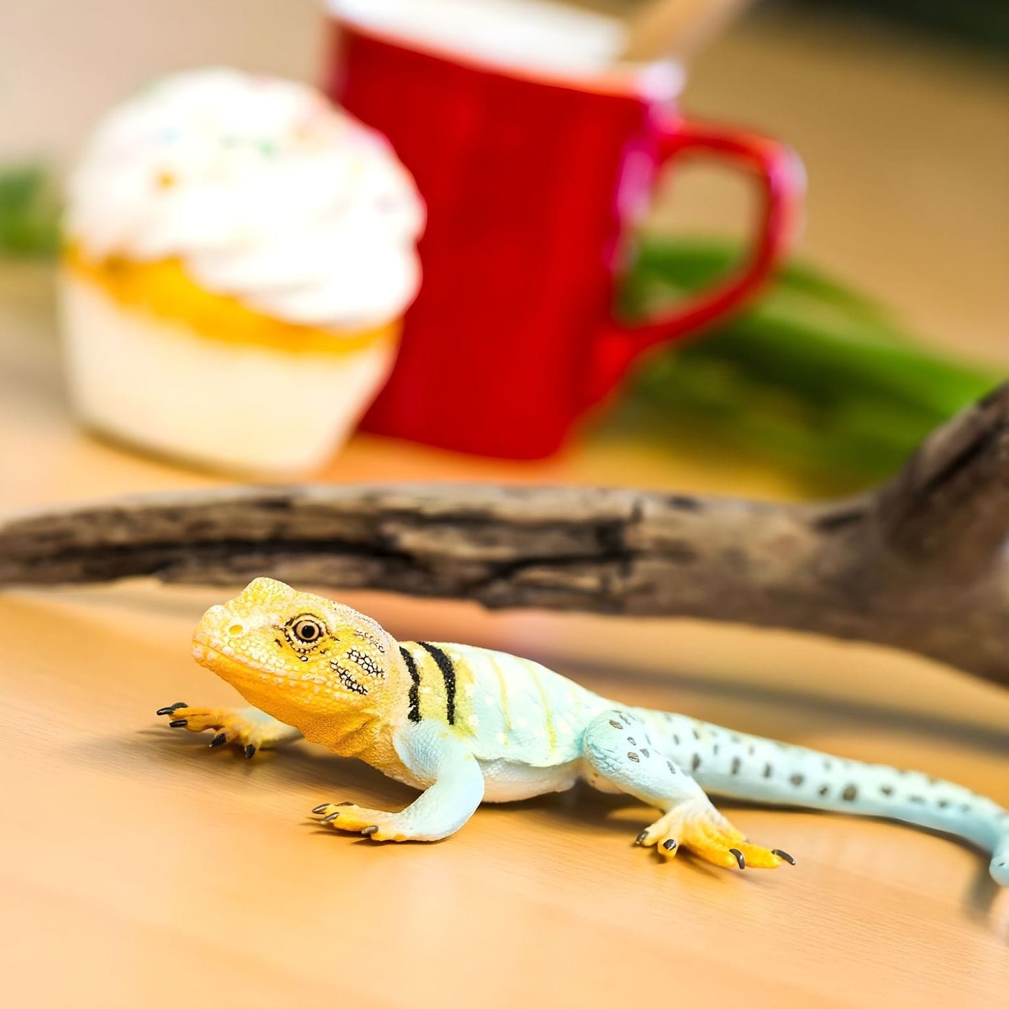Animal de brinquedo Iguana-de-colar