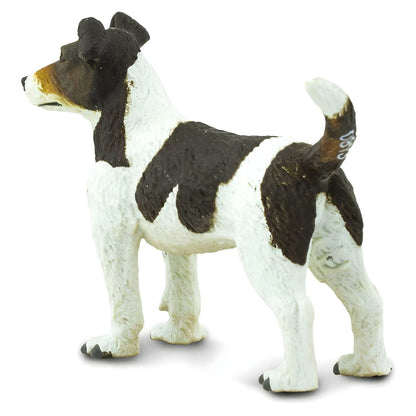 Jack Russell Terrier rubber figure detail