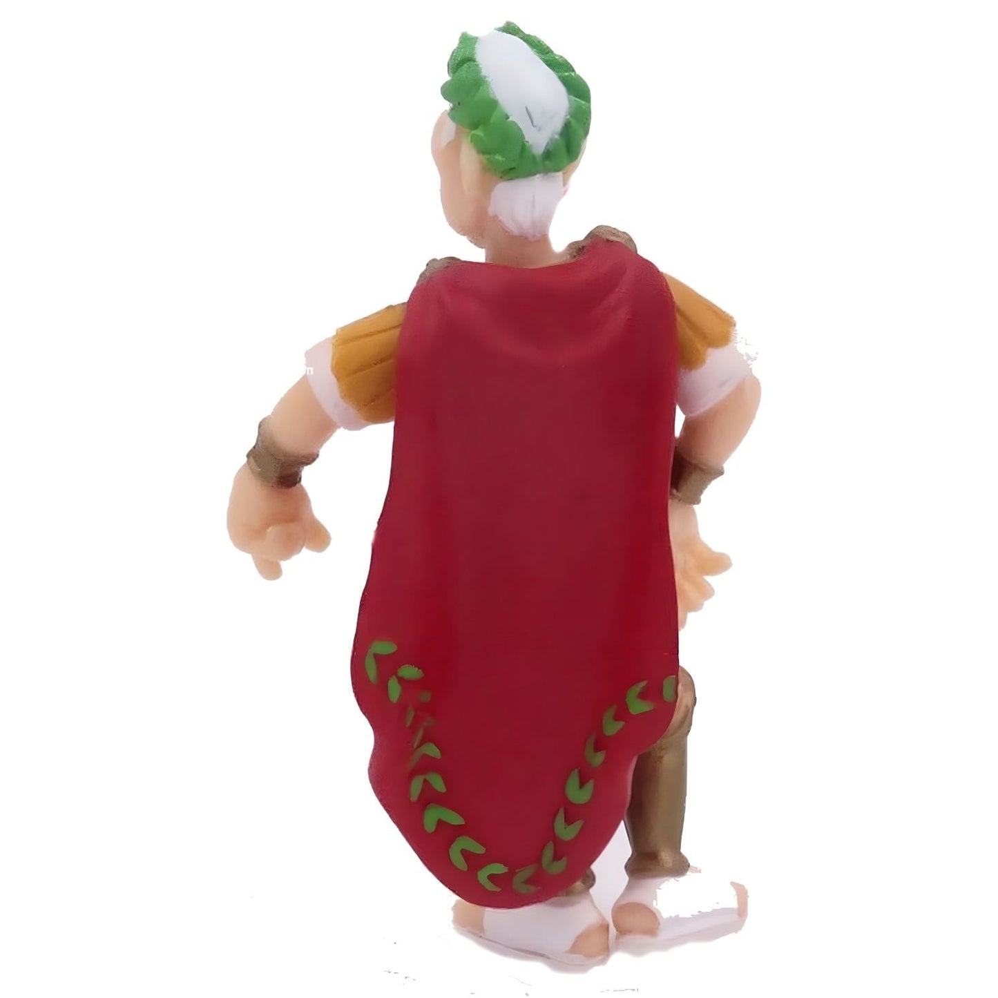 Figura de Júlio César em borracha para histórias de Roma Antiga e imaginação infantil
