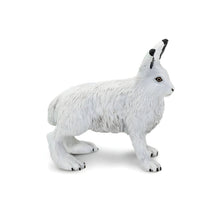 Figura de borracha Lebre-do-ártico em detalhe