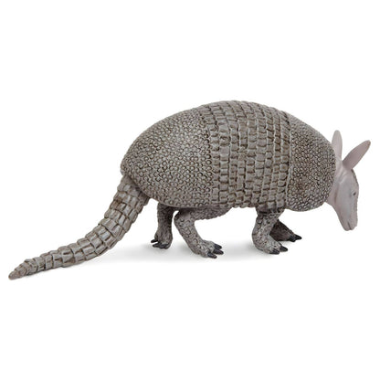 Armadillo toy in rubber figure