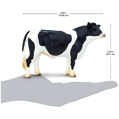 Spotted Holstein Bull play figure