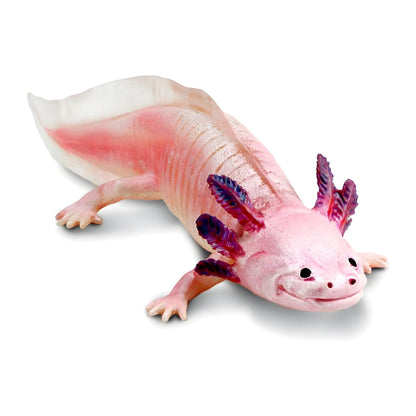 Axolotl Rubber Figure for nature and imaginative play