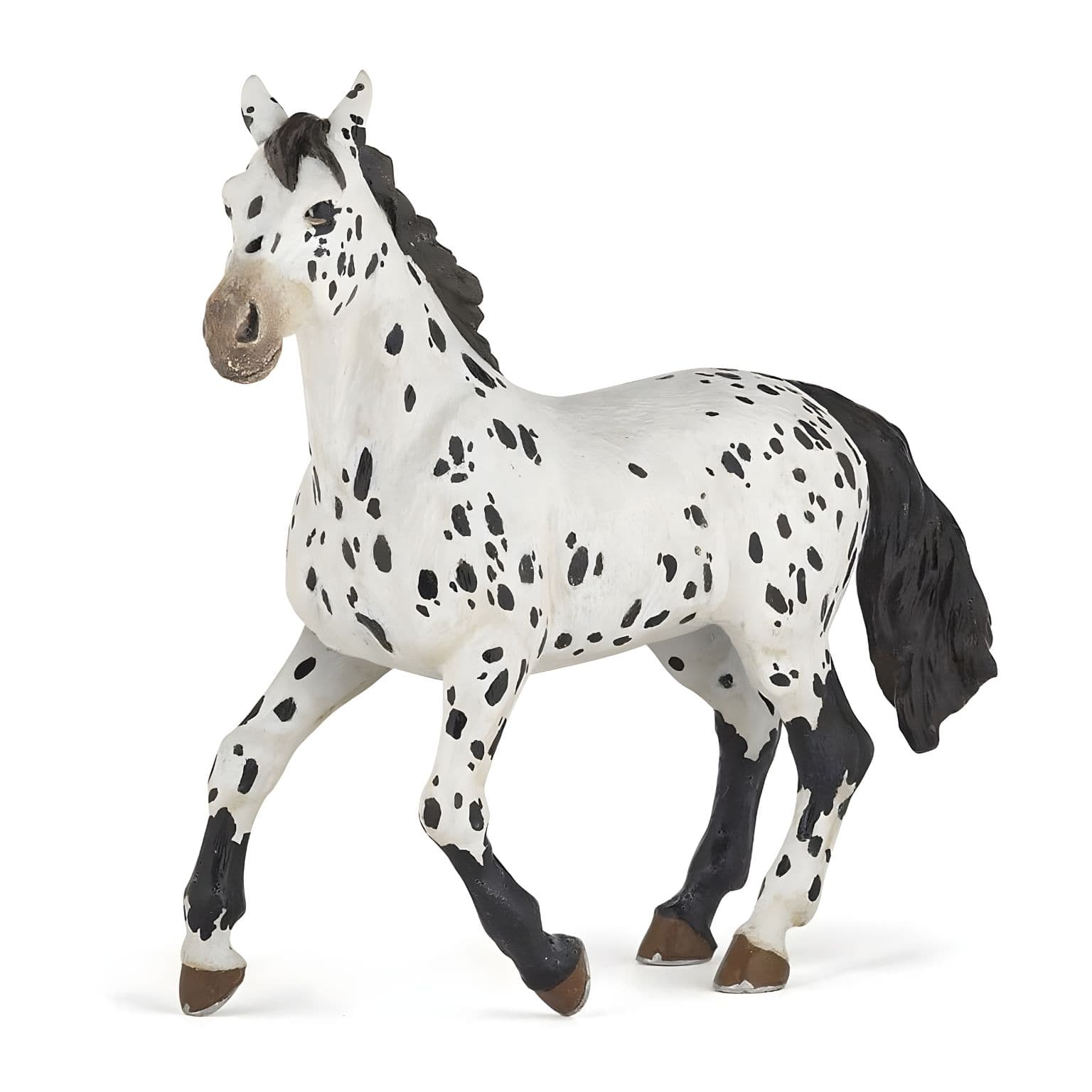 Figura de borracha Cavalo Appaloosa da Brincatoys.