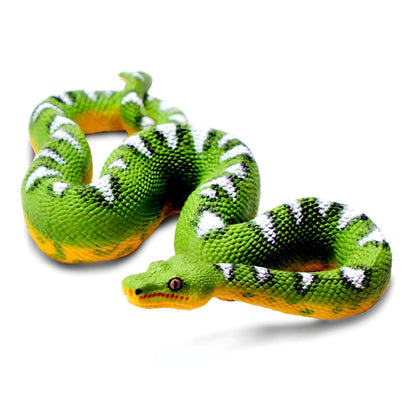 Parrot Snake rubber figure