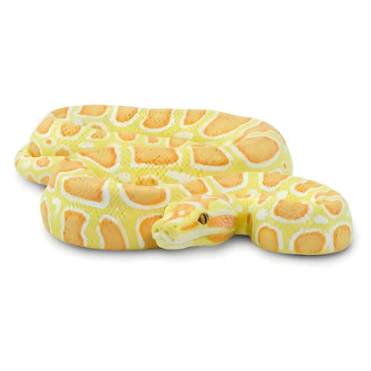 Rubber Burmese Python Figure for wild animal play