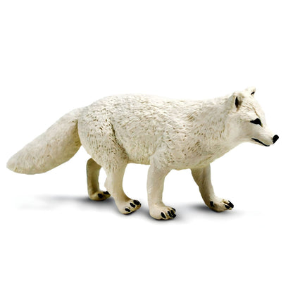 Arctic Fox rubber figure