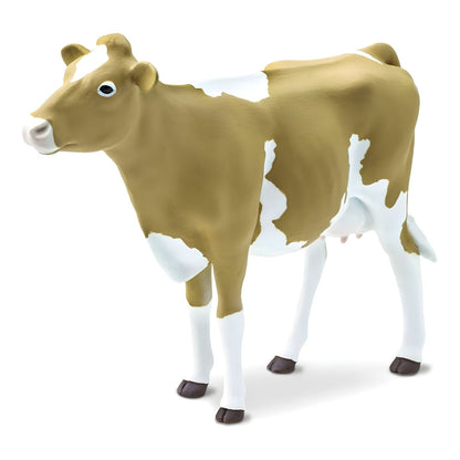 Guernsey Cow rubber figure