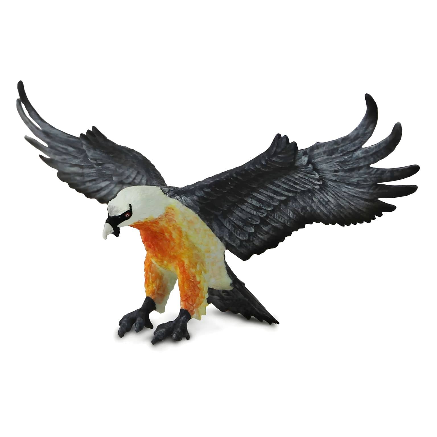 Figura de borracha Abutre Barbudo para brincadeiras com animais selvagens