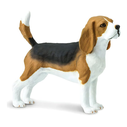 Beagle rubber figure in highlight