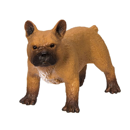 French Bulldog rubber figure in highlight