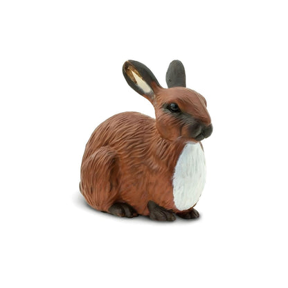 Rabbit rubber figure