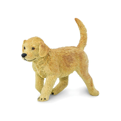 Golden Retriever Puppy rubber figure